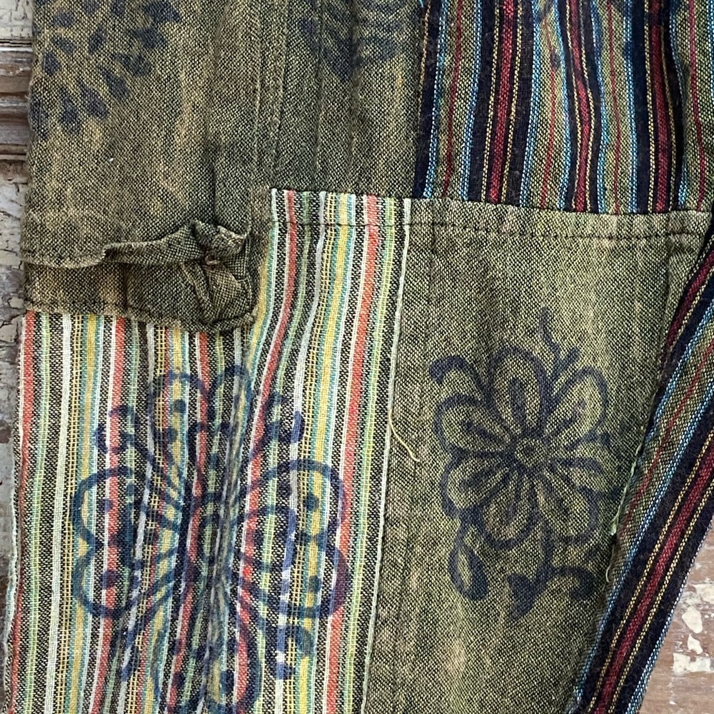 Rising International Olive Patchwork Cargo Pants - image 2